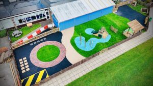 EYFS Outdoor Space completed in Hertfordshire