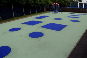 Large scale wetpour repair for The Meadows school in Oldbury